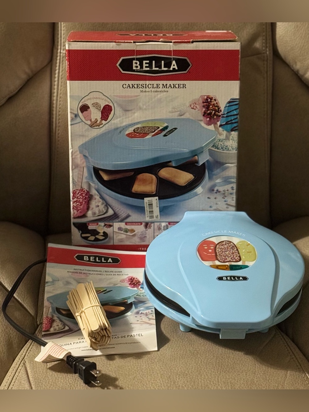 BELLA Blue Cakesicle Cake Pops Maker